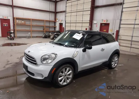 2013 Mini Paceman Cooper из США, поврежденный, VIN WMWSS1C59DWN46487